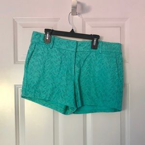 Embroidered Cotton Shorts